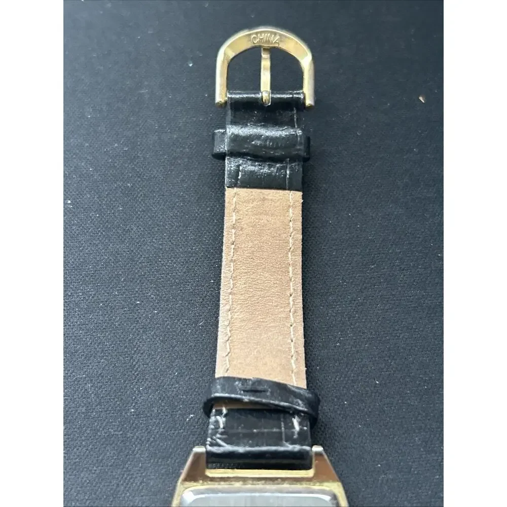 Gossip White Dial Black Band Women’s Quartz Watch